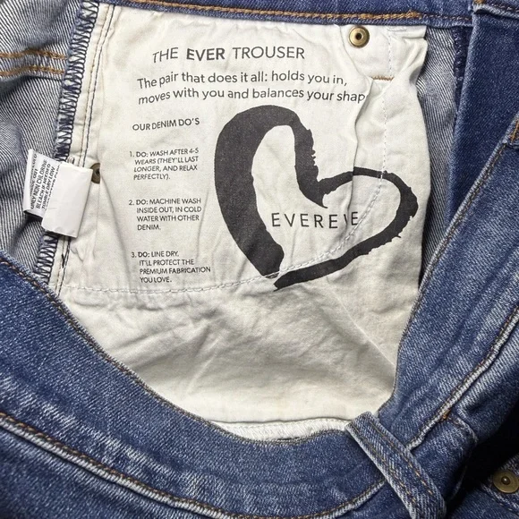 #61 Evereve The Ever Trouser 15” - 13” - 32” - Picture 7 of 9